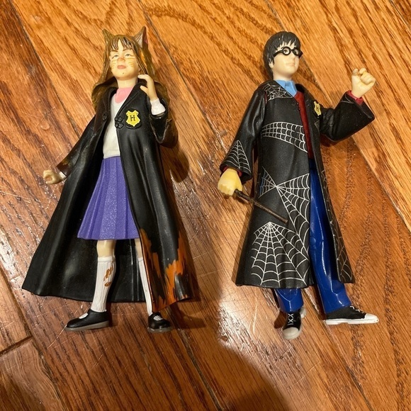 2001 Polyjuice Potion Cat Hermione Granger 5" Slime Action Figure Harry Potter - Picture 1 of 5